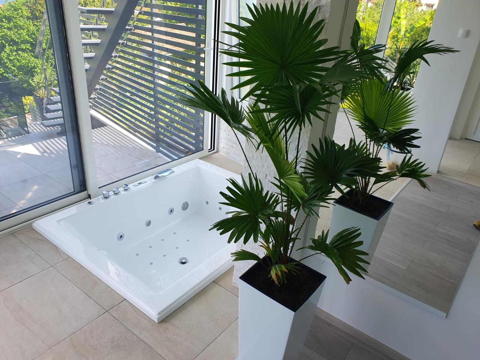 Jacuzzi Penthouse Apartment Matulji Bilik gambar